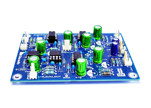 SUMMING-AMP-L+R Summing Amplifier for Left and Right Channels
